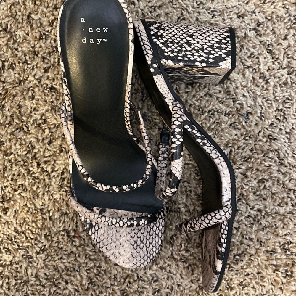 a new day Snakeskin Heels